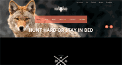 Desktop Screenshot of hunthardoutdoors.com